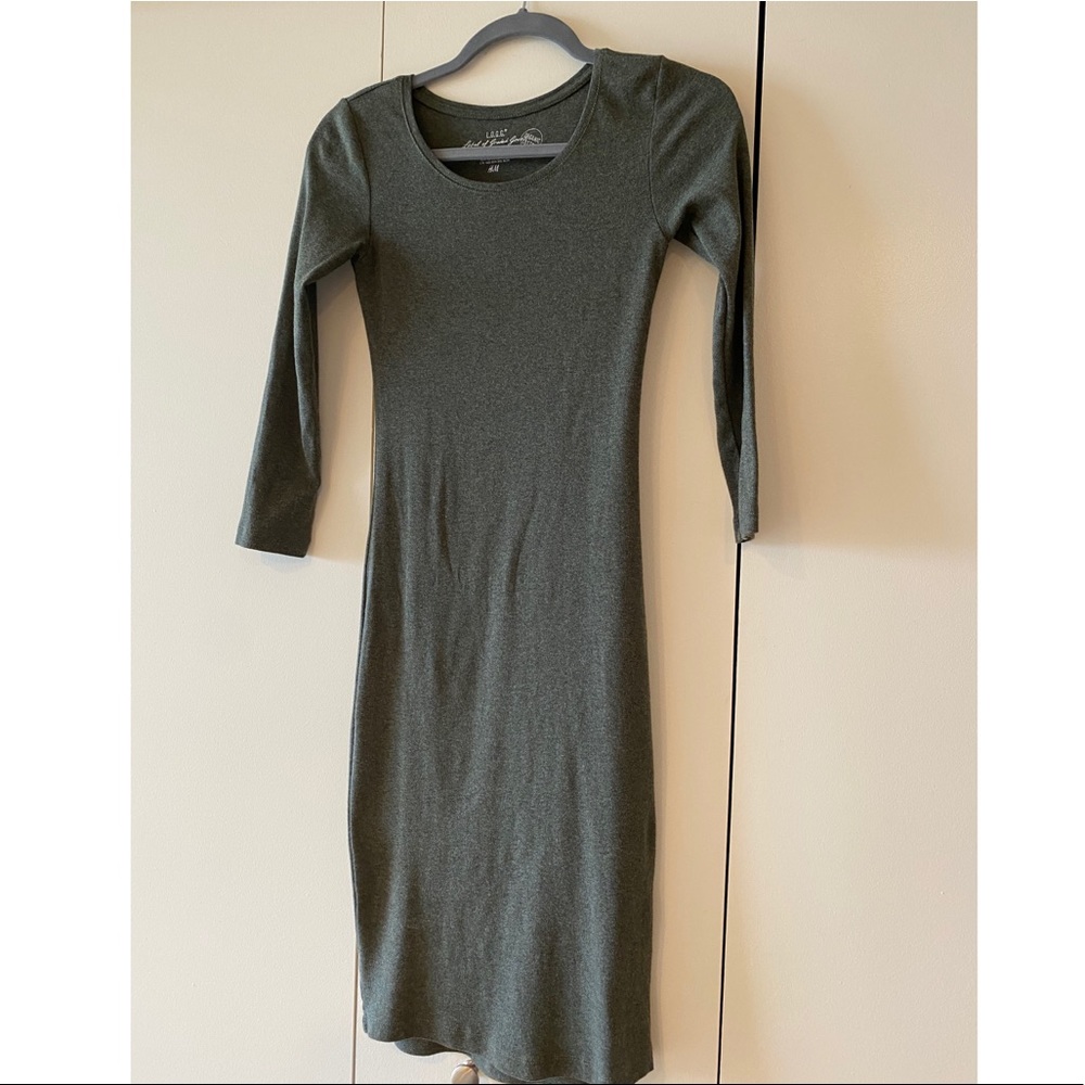 🌸2 for $30🌸H&M Organic Cotton Dress. Knee length - Picture 1 of 5